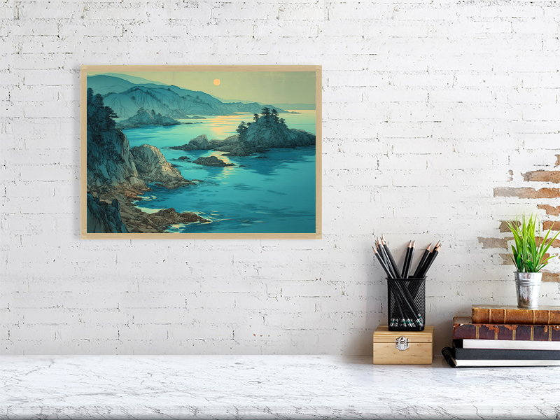 Moon Over Quiet Shore - Image 4