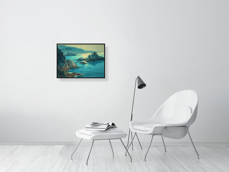 Moon Over Quiet Shore - Image 6