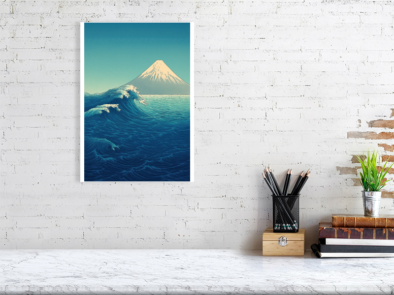 Quiet Wave, Distant Fuji - Image 2