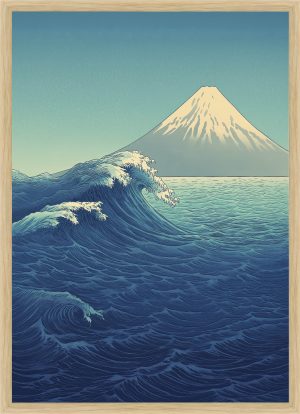 Quiet Wave, Distant Fuji